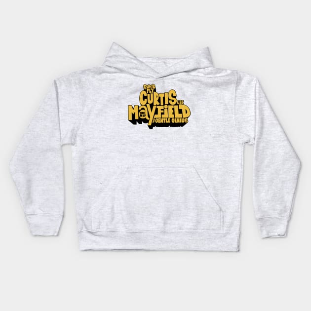 Curtis Mayfield - People get Ready Kids Hoodie by Boogosh